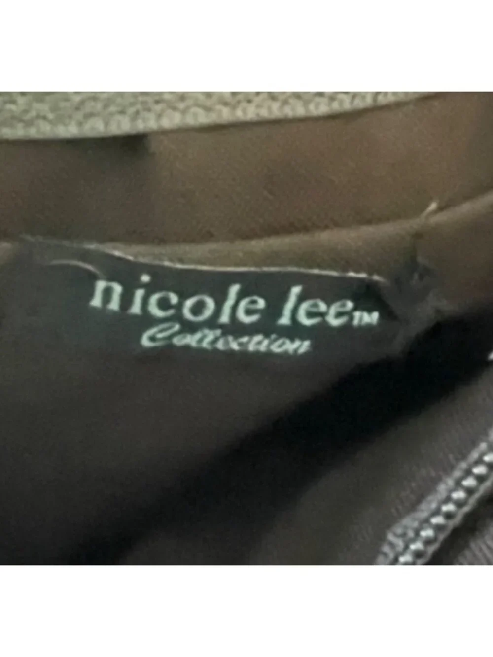 Nicole Lee Collection Beaded Shell and Button Vintage Shoulder Purse Handbag